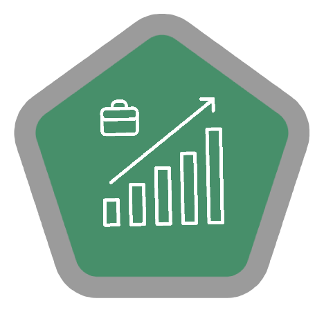 Gráficos de crecimiento profesional